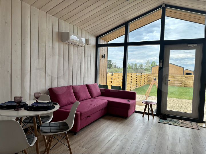 Дом 40 м² на участке 5 га