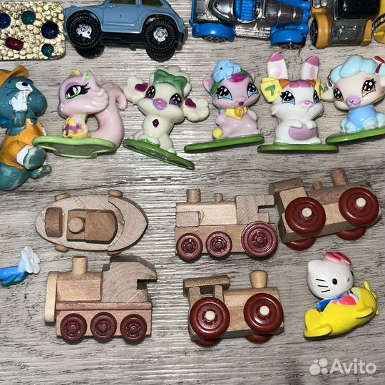 Игрушки киндер сюрприз 90х