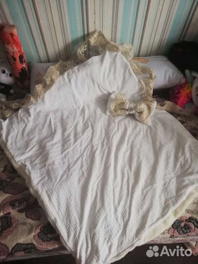 Конверт одеяло на выписку весна