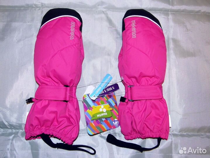 Новые зима Huppa Burran 7/8-9л варежки краги