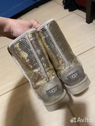 UGG женские с пайетками