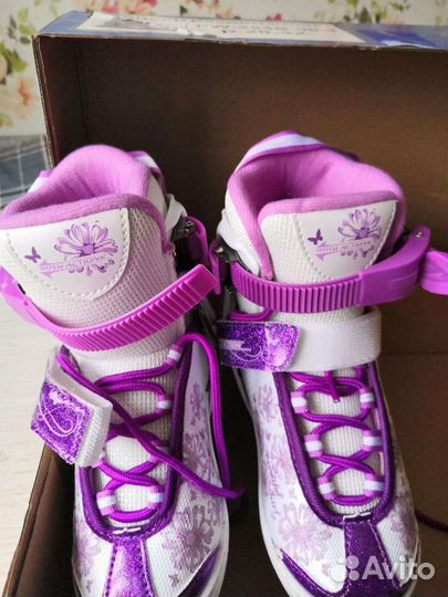 Коньки раздвижные