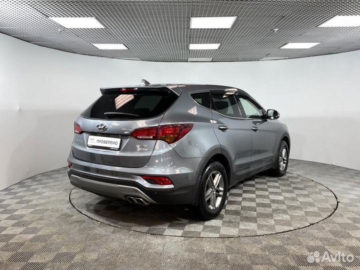 Hyundai Santa Fe 2.2 AT, 2018, 51 010 км
