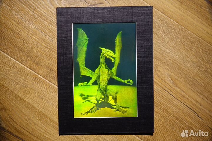 Дракон. Лазерная голограмма картина