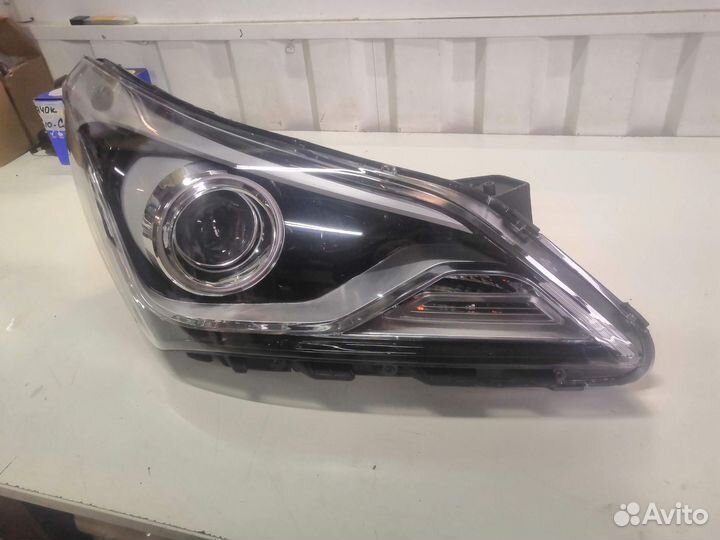 Хендай солярис фара линза