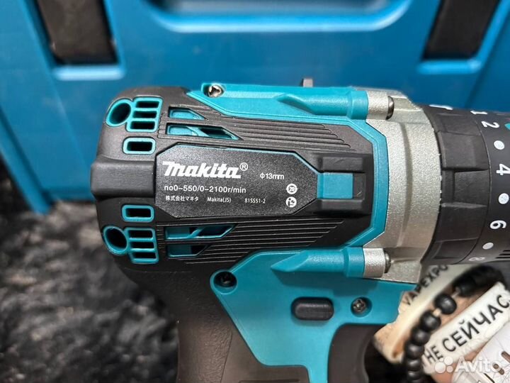 Аккумуляторная дрель-шуруповёрт Makita