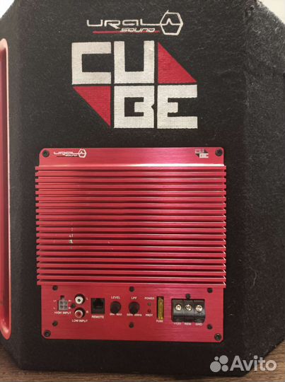 10.Активный сабвуфер ural cube