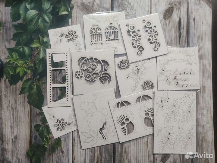 Чипборды для скрапбукинга