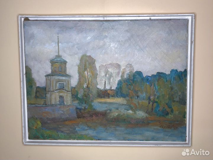 Картина Г.В. Горевой «Осенний пейзаж», 2001 г