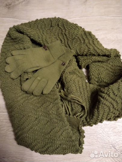 Шарф, перчатки (комплект)