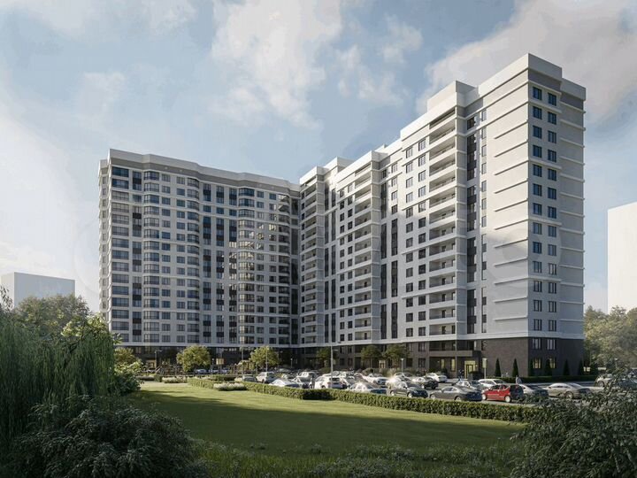 3-к. квартира, 97,8 м², 12/17 эт.