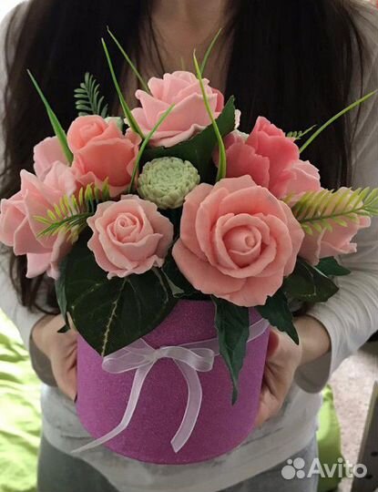 Букет из мыла