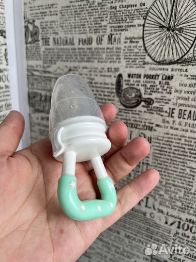 Ниблер с силиконовой сеткой для прикорма