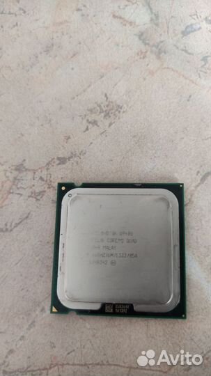 Процессор Intel core 2 quad q9400 Malay с кулером