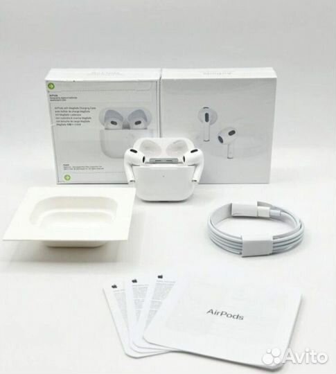 Беспроводные наушники apple airpods 3