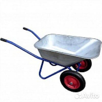 Тачка строительная 1 и 2 колесные в ассор-те