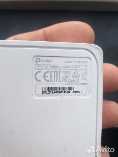 Свич Tp Link модель TL SF 1005 D