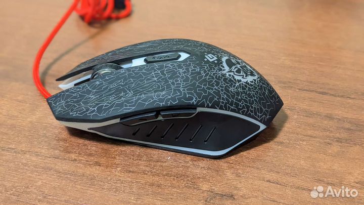 Мышь проводная с подсветкой