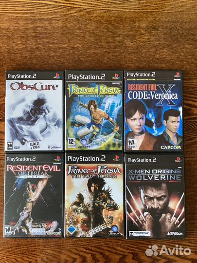 Игр на PlayStation 2