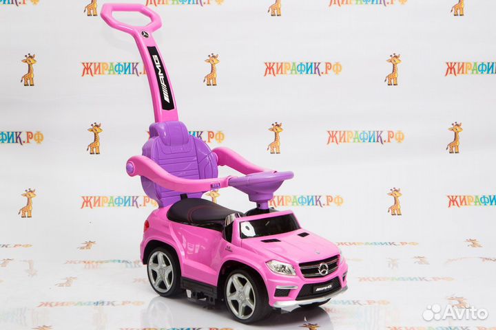 Детская каталка RiverToys Mercedes-Benz GL63 VIP c