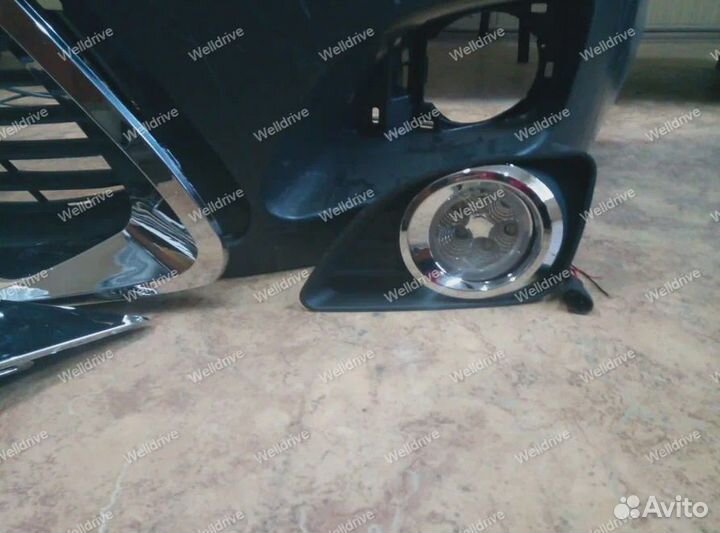 Очки в бампер Camry 40 стиль Lexus дорестайлинг