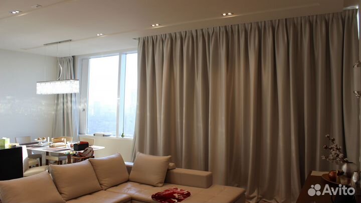 Карниз шторы для дома с электроприводом