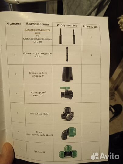 Комплект для садового полива