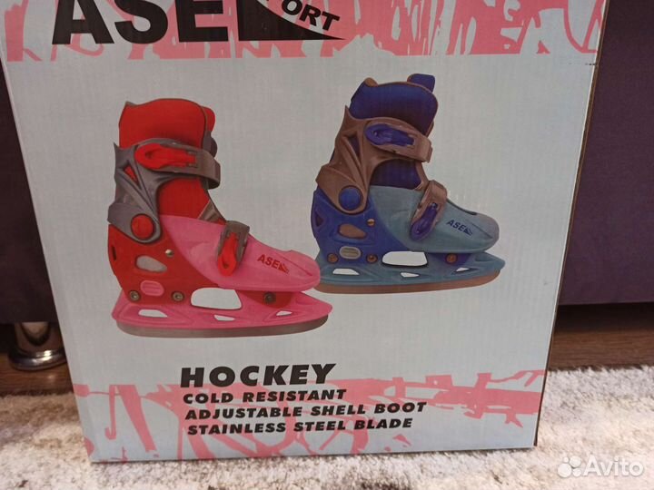 Коньки раздвижные 28-31 как новые