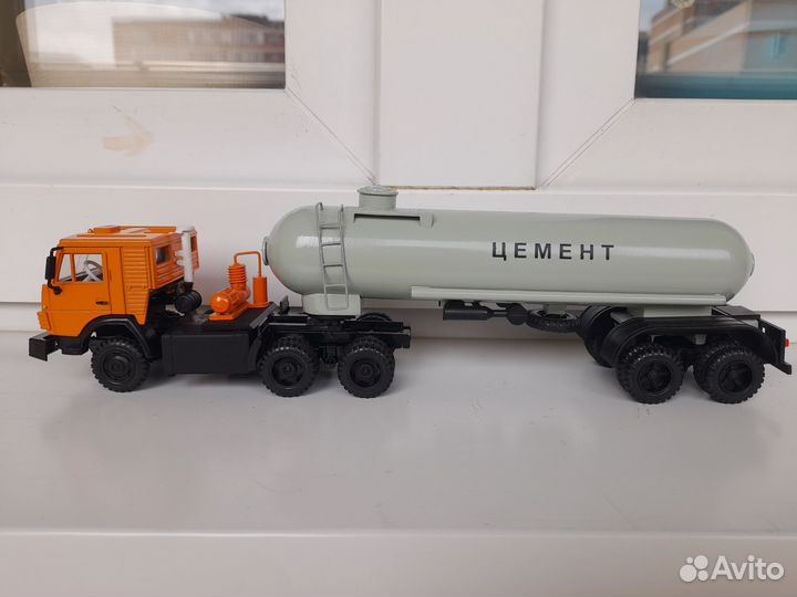 Камаз evro 54115 цементовоз Казлаб 1:43 элекон