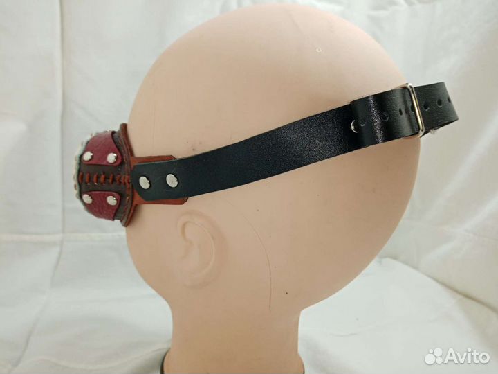 Гогглы из натуральный кожи