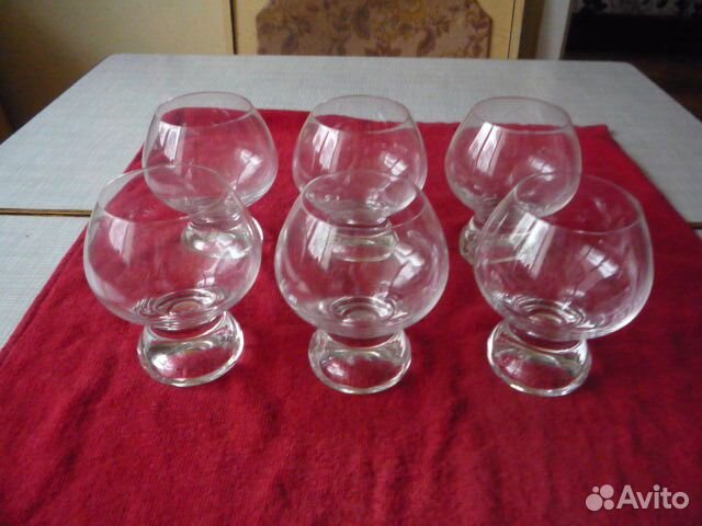 Набор из чешского стекла