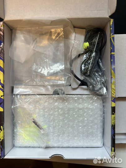 Nintendo switch oled splatoon 3 edition+игры+допы