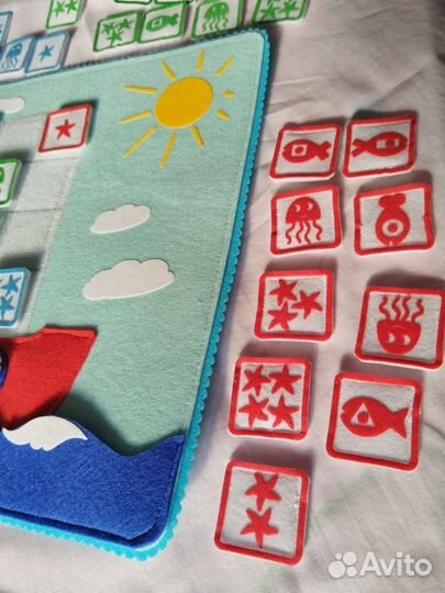 Развивающая игра Кораблик