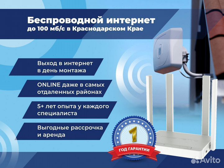 Интернет в загородный дом набор № 125