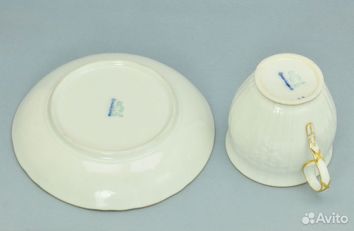 Чайная тройка фарфор KPM Берлин