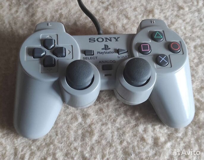 Оригинальный джойстик геймпад scph-1200 для PS1