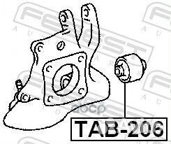 Сайлентблок заднего рычага TAB206 Febest