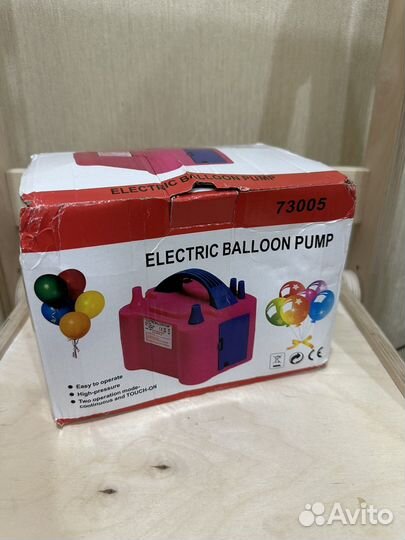 Электрический насос компрессор для надувания шаров