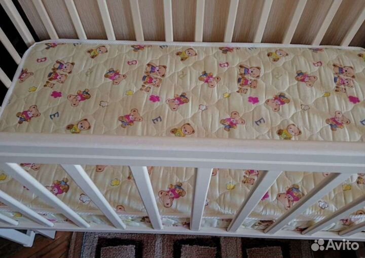 Матрас в детскую кроватку 120 на 60