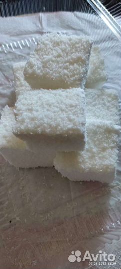 Маршмеллоу кубики (зефир), безе