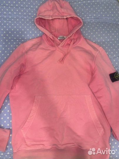 Худи Stone Island cyclamen pink оригинал