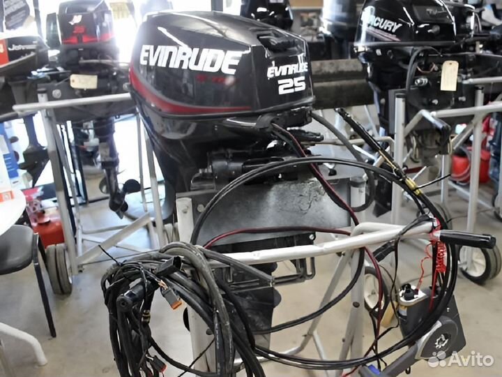 Лодочный мотор Evinrude 25 л.с. б/у