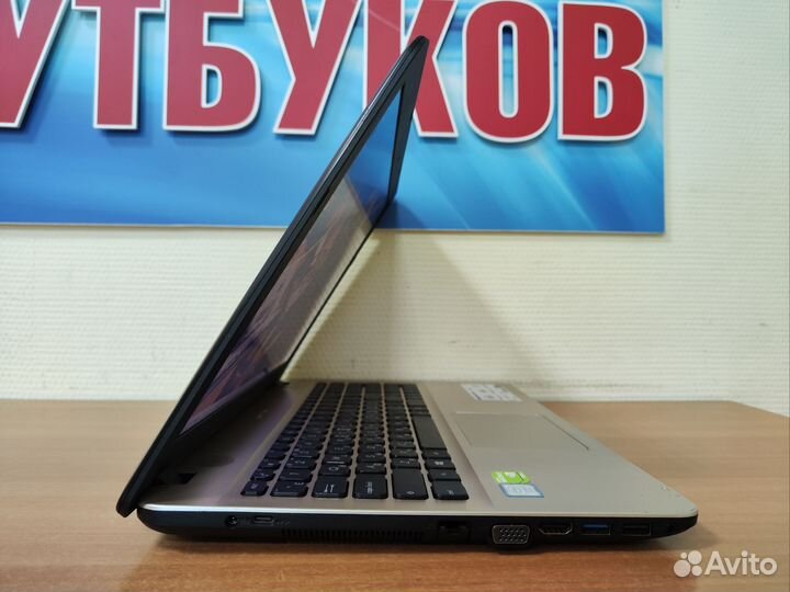 Свежий игровой ноутбук Asus / как новый