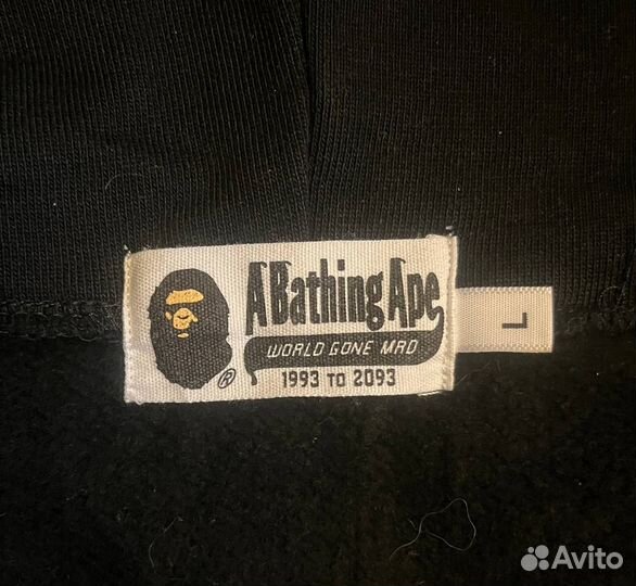 Зип худи bape shark full zip