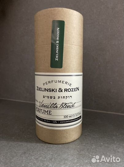 Zielinski & Rozen Vanilla blend 100мл