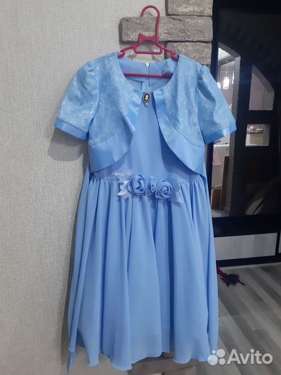 Платье для девочки 7-8 лет