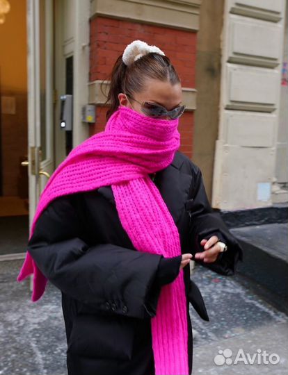 Вязаный шарф на заказ