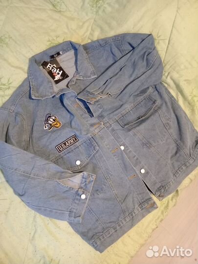 Джинсовая рубашка новая