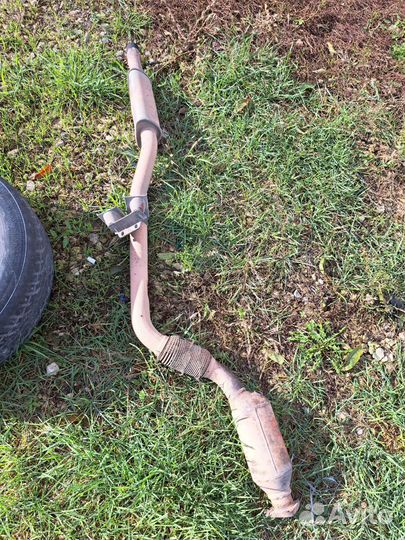 Приёмная труба Audi A6 C6