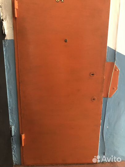 Дверь входная железная бу
